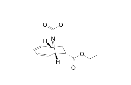 7.alpha.-Ethoxycarbonyl-9-methoxycarbonyl-(1H.beta.,6H.beta.)-9-azabicyclo[4.2.1]nona-2,4-diene