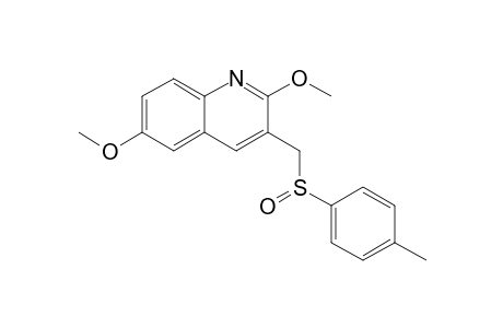 2,6-Dimethoxy-3-(p-tolylsulfinylmethyl)quinoline