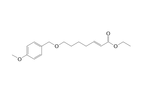 Ethyl 7-[(p-methoxybenzyl)oxy]-2-heptenoate