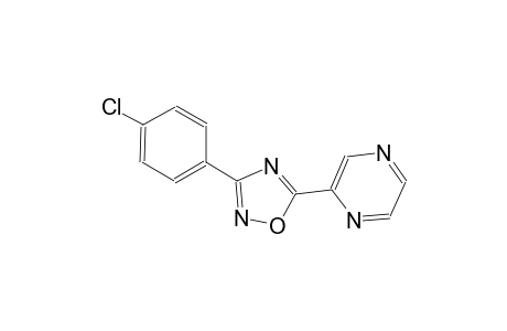 pyrazine, 2-[3-(4-chlorophenyl)-1,2,4-oxadiazol-5-yl]-