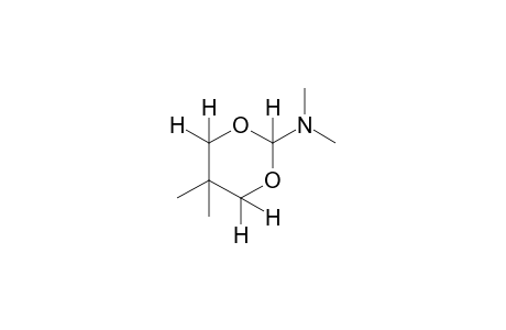N,N,5,5-tetramethyl-m-dioxan-2-amine