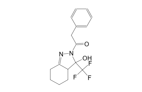 2-(phenylacetyl)-3-(trifluoromethyl)-3,3a,4,5,6,7-hexahydro-2H-indazol-3-ol