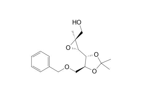 [(2S,3S)-3-[(4R,5S)-2,2-dimethyl-5-(phenylmethoxymethyl)-1,3-dioxolan-4-yl]-2-methyl-2-oxiranyl]methanol