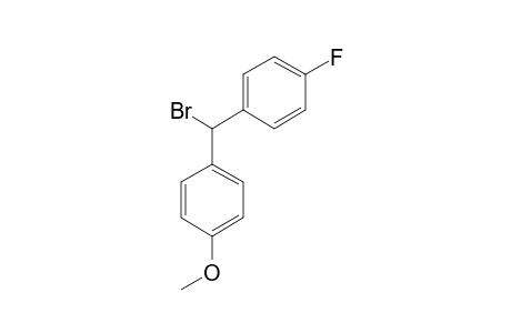 1-[bromo-(4-fluorophenyl)methyl]-4-methoxybenzene