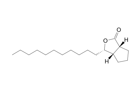 (1S,3aR,6aS)-1-undecyl-1,3a,4,5,6,6a-hexahydrocyclopenta[c]furan-3-one