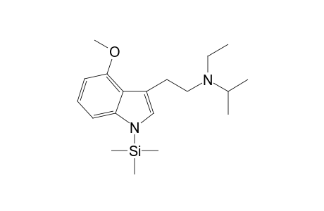 4-Methoxy-N-ethyl-N-isopropyltryptamine TMS