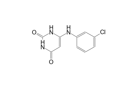 2,4(1H,3H)-pyrimidinedione, 6-[(3-chlorophenyl)amino]-