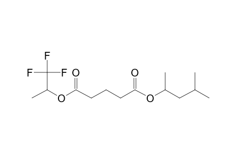 Glutaric acid, 1,1,1-trifluoroprop-2-yl 4-methylpent-2-yl ester