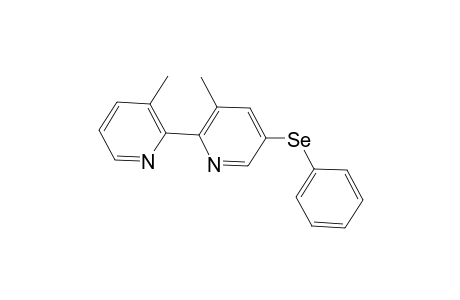 3,3'-Dimethyl-5-phenylseleno-2,2'-bipyridyl