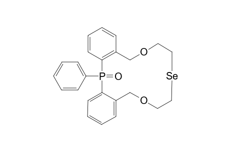 5-Phenyl-5,12,13,15,16,18-hexahydro-10H-5.lammada.5-dibenzo[i,l][1,7,4,11]dioxaselenaphosphacyclotetradecin-5-one