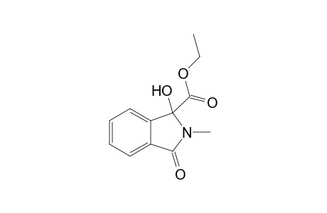 Ethyl 2,3-Dihydro-1-hydroxy-2-methyl-3-oxo-1H-isoindole-1-carbixylate