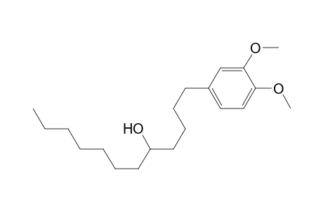 (E,E)-1-(3',4'-Dimethoxyphenyl)dodecan-5-ol