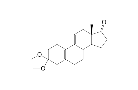3,3-Dimethoxy-estra-5,9-dien-17-one