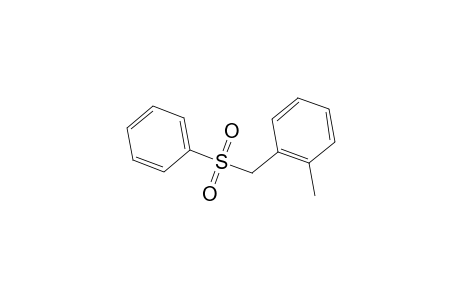 1-Methyl-2-[(phenylsulfonyl)methyl]benzene