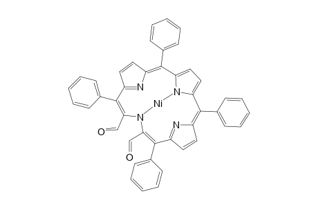 (meso-Tetraphenyl-2,3-secochlorinato-2,3-dialdehyde)nickel(II)