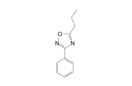 3-PHENYL-5-(N-PROPYL)-1,2,4-OXADIAZOLE