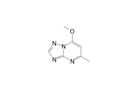 s-Triazolo[1,5-a]pyrimidine, 7-methoxy-5-methyl-[1,2,4-