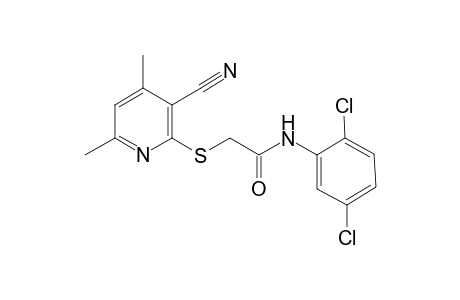 Acetamide, 2-[(3-cyano-4,6-dimethyl-2-pyridinyl)thio]-N-(2,5-dichlorophenyl)-