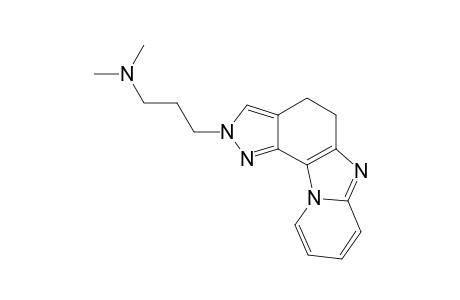 2-N,N-DIMETHYLAMINOPROPYL-4,5-DIHYDROPYRAZOLO-[4,5-G]-PYRIDO-[1,2-A]-BENZIDAZOLE