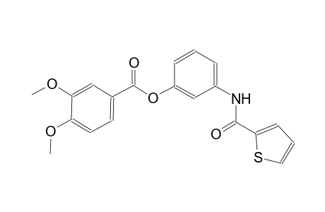 3-[(2-thienylcarbonyl)amino]phenyl 3,4-dimethoxybenzoate