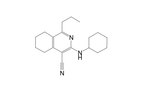 4-isoquinolinecarbonitrile, 3-(cyclohexylamino)-5,6,7,8-tetrahydro-1-propyl-