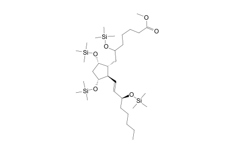 Prost-13-en-1-oic acid, 6,9,11,15-tetrakis[(trimethylsilyl)oxy]-, methyl ester, (9.alpha.,11.alpha.,13E,15S)-