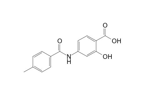 4-(p-methylbenzamido)salicylic acid