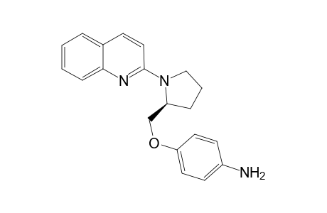 (S)-4-[[1-(Quinolin-2-yl)pyrrolildin-2-yl]methoxy]aniline
