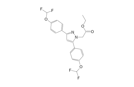 ethyl {3,5-bis[4-(difluoromethoxy)phenyl]-1H-pyrazol-1-yl}acetate
