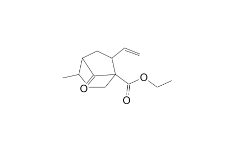 1-Ethoxycarbonyl-4-methyl-7-vinylbicyclo[3.2.1]octan-8-one