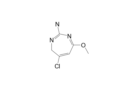5-CHLORO-7-METHOXY-4H-1,3-DIAZEPIN-2-AMINE
