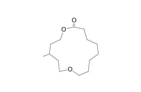 12-Methyl-9-oxa-14-tetradecanolide