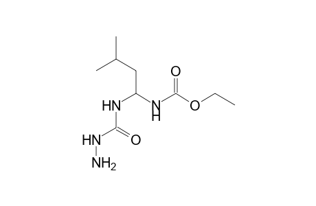 4-[1-(Ethoxycarbonylamino)isopentyl]semicarbazide