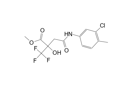 methyl 4-(3-chloro-4-methylanilino)-2-hydroxy-4-oxo-2-(trifluoromethyl)butanoate