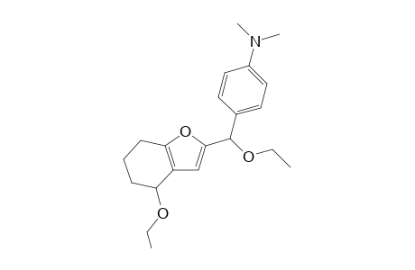 4-Ethoxy-2-{.alpha.-ethoxy-.alpha.-[4-(N,N-dimethylamino)]benzyl}-4,5,6,7-tetrahydrobenzofuran
