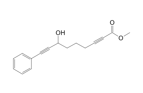 Methyl 7-hydroxy-9-phenylnona-2,8-diynoate