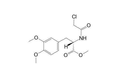 (S)-Methyl 2-chloroacetamido-3-(3,4-dimethoxyphenyl)propanoate