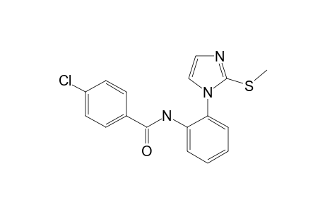 1-(2-(4-Chlorobenzoylamino)phenyl)-2-methylthioimidazole