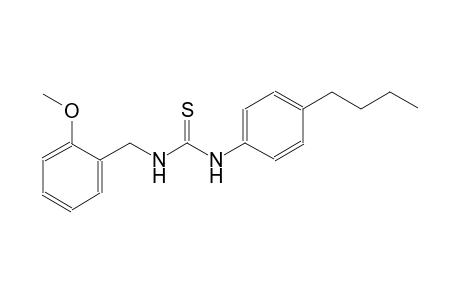 N-(4-butylphenyl)-N'-(2-methoxybenzyl)thiourea