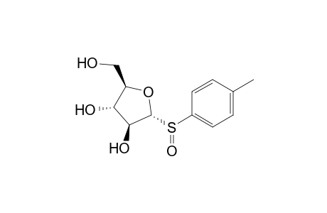 1-deoxy-1-(p-tolylsulfinyl)-alpha-L-(+)-arabinose