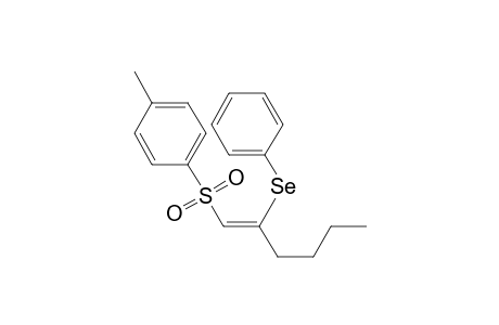 (Z)-2-Phenylseleno-1-(p-toluenesulfonyl)-1-hexene