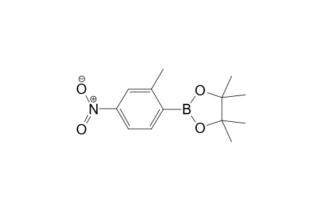 4,4,5,5-Tetramethyl-2-(2-methyl-4-nitrophenyl)-1,3,2-dioxaborolane