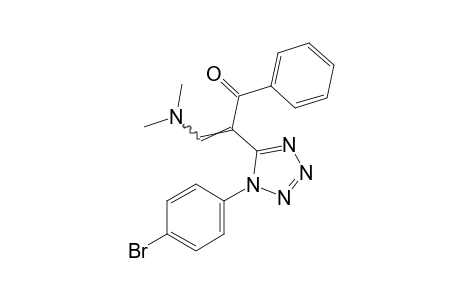 2-[1-(p-bromophenyl)-1H-tetrazol-5-yl]-3-(dimethylamino)acrylophenone