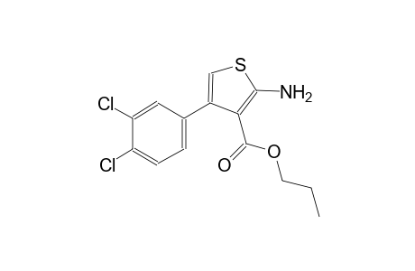 propyl 2-amino-4-(3,4-dichlorophenyl)-3-thiophenecarboxylate