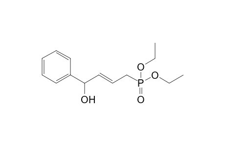 Diethyl [3-(.alpha.-hydroxybenzyl)prop-2-enyl]phosphonate