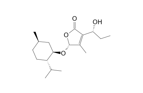 (5R)-3-[(1R)-1-Hydroxypropyl]-5-{[(1R,2S,5R)-2-isopropyl-5-methylcyclohexyl]oxy}-4-methylfuran-2(5H)-one