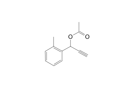 1-o-Tolylprop-2-ynyl acetate