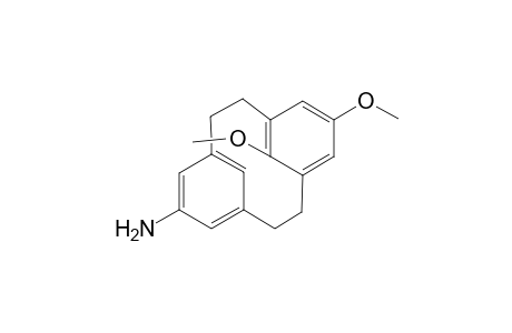 Tricyclo[9.3.1.14,8]hexadeca-1(15),4,6,8(16),11,13-hexaen-6-amine, 13,15-dimethoxy-, stereoisomer