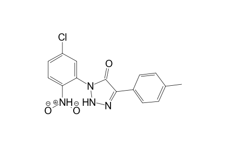 1-(2'-Nitro-5-chlorophenyl)-4-(p-tolyl)-5-oxo-(1,2,3)-triazole