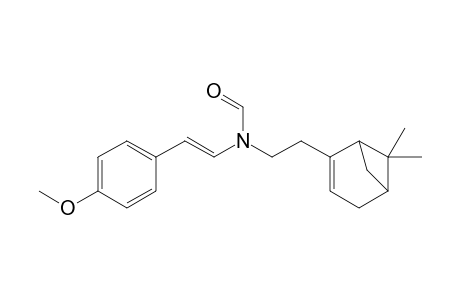 N-[2'-(6',6'-Dimethylbicyclo[3.1.1]hept-2'-en-2'-yl)ethyl]-N-(4'-methoxystyryl)formamide